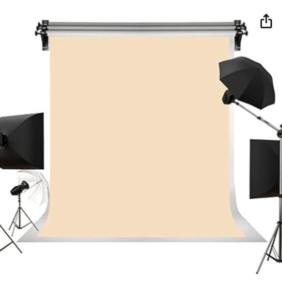 Kate 10ft×12ftSolid Beige Backdrop
